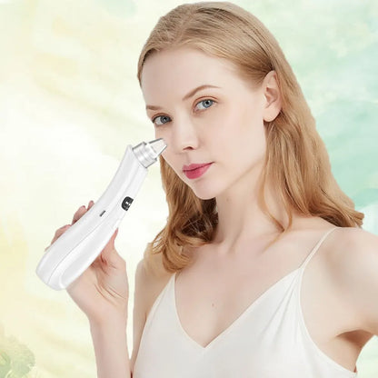 Aspirateur Points Noirs Électrique, 3 Modes d'Aspiration, Nettoyeur de Pores Visage