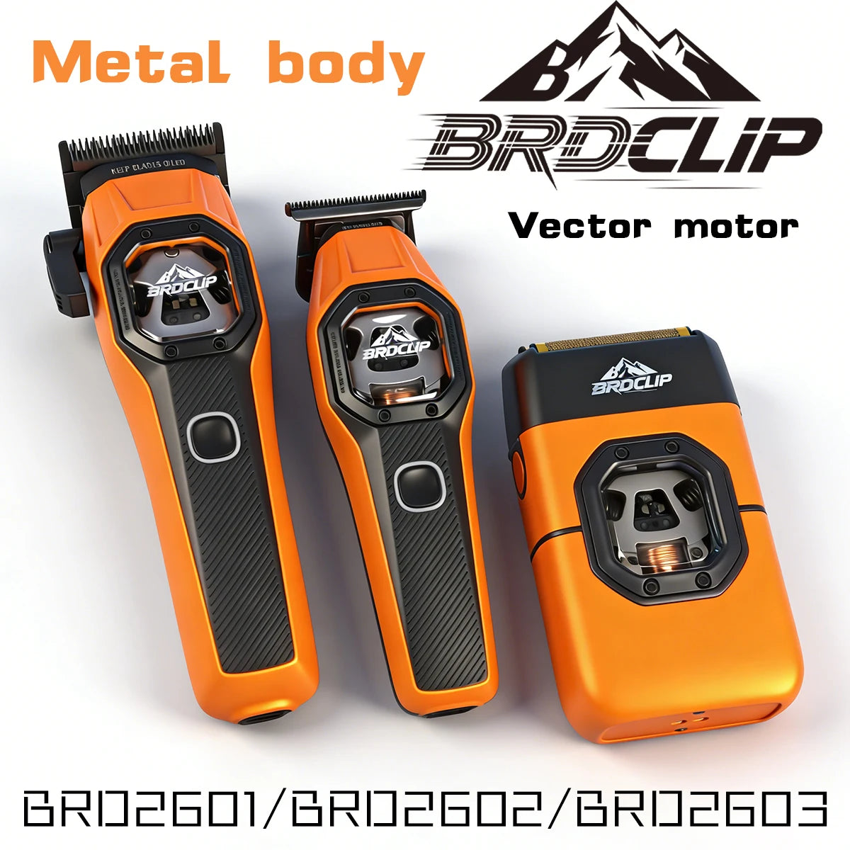 BRDCLIP Tondeuse Professionnelle Vector Motor